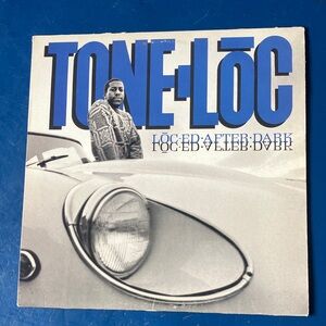Tone-Lōc Album - Loced after dark with Blue and White Design